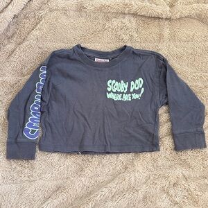 Cotton On Kids Scooby Doo Crop LS Tee